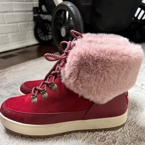 Koolaburra Tynlee lace up winter boots